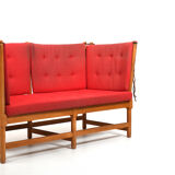 Early prod. Børge Mogensen "Tremme" sofa model 1789