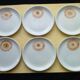 6 Assiettes plates de la faïencerie de St Amand 1713  Vintage