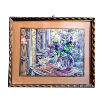 Tableau représentation d'un bouquet