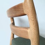 Pair of chairs by JL Moller for Hojbjerg Denmark 1960s teak