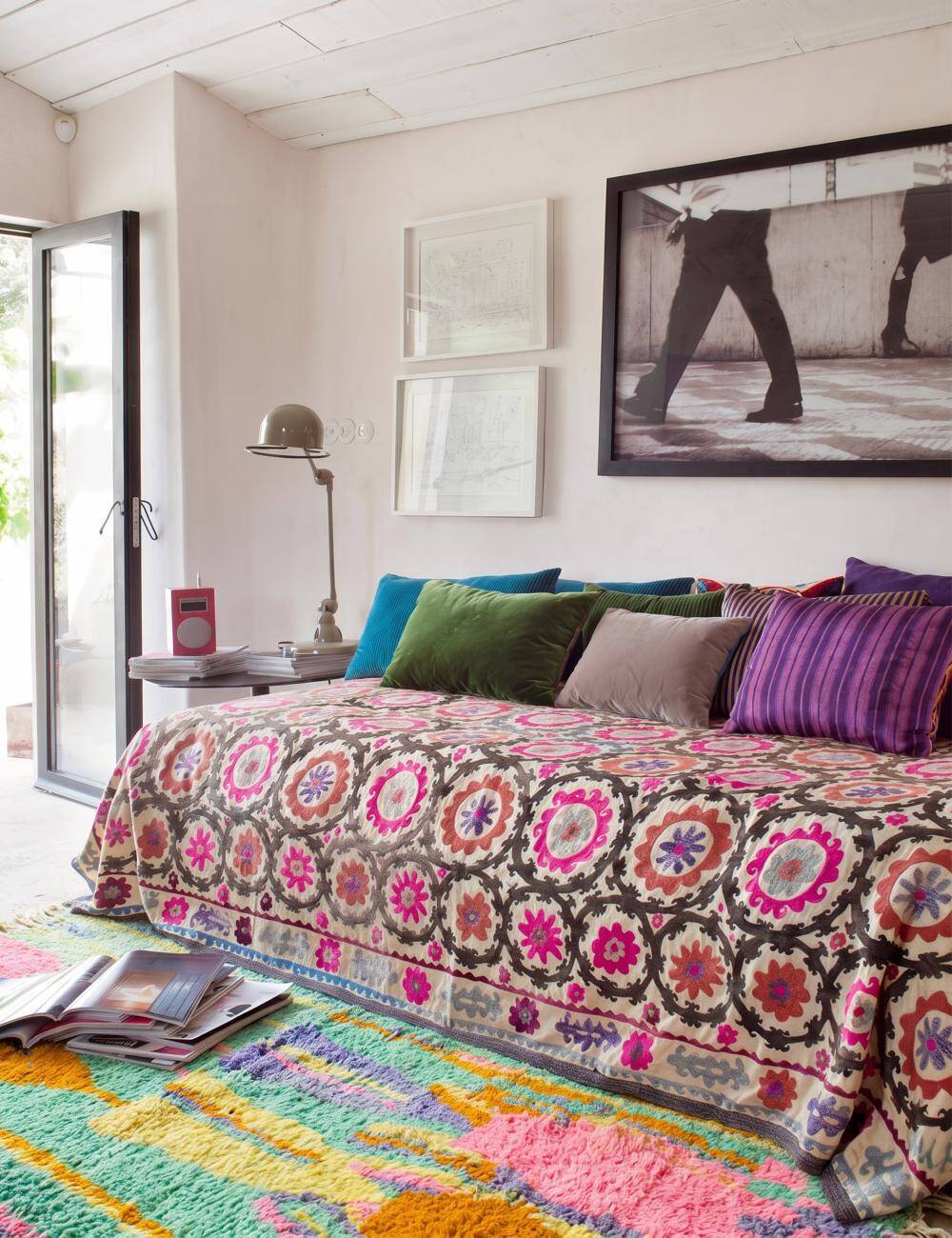 Tapis Coloré Berbère - 305 x 179 cm