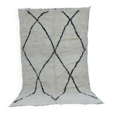 Handcrafted moroccan berber rug 243 x 143 cm