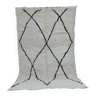 Handcrafted moroccan berber rug 243 x 143 cm