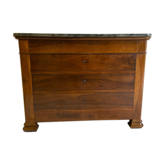 Old walnut dresser 19th