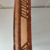 Rectangular rattan top