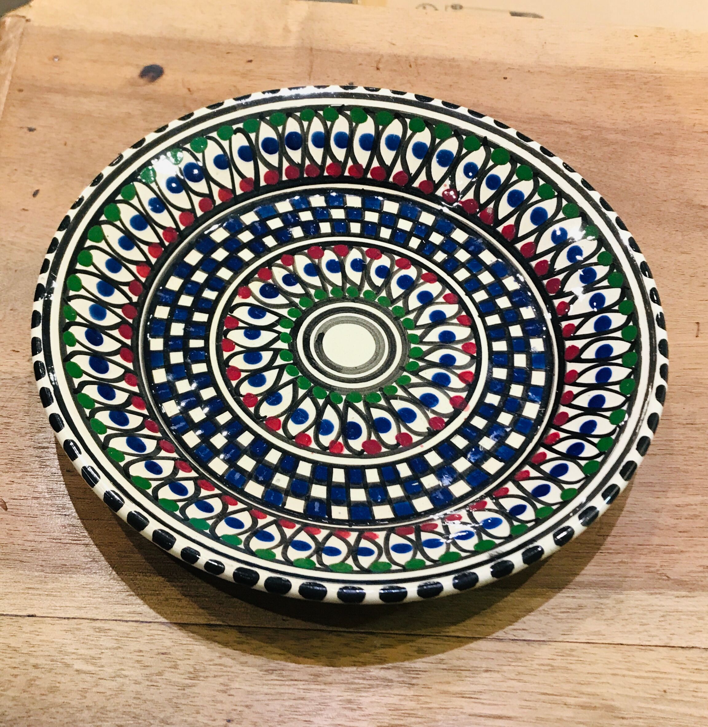 Oriental plate Morocco