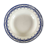 Assiette creuse Terre de Fer faïence Orchies Moulin des Loups