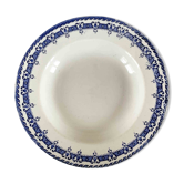 Assiette creuse Terre de Fer faïence Orchies Moulin des Loups