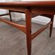 Teak coffee table with retractable tops attributed to Robert Christensen for Arrebo Mobler, Denmark, 1960.