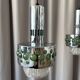 Massive Space Age Chrome Chandelier – 1970s