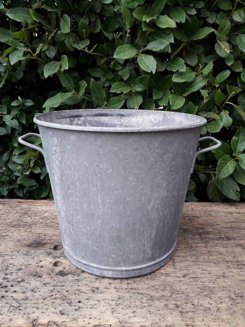 Washing machine h30cm in zinc garden