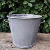 Lessiveuse h30cm en zinc jardin