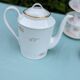 Service à café en porcelaine de Limoges