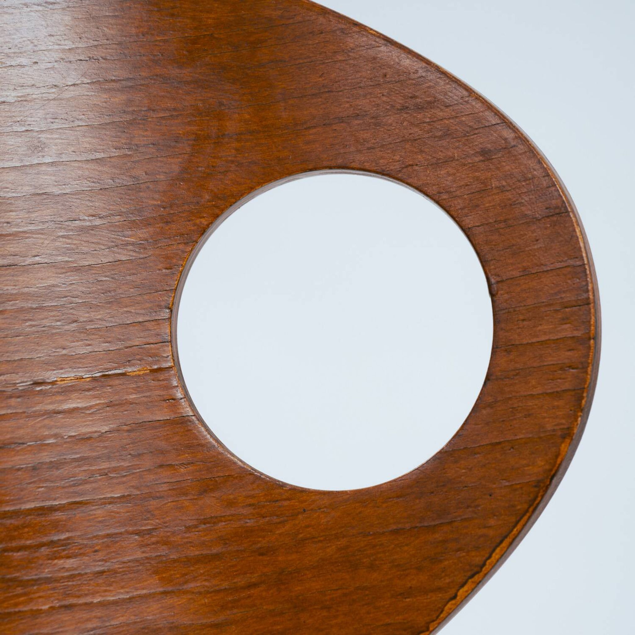 Olof Kettunen Chair and Stool for Merivaara, Finland 1950s