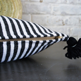 Striped Berber cushion