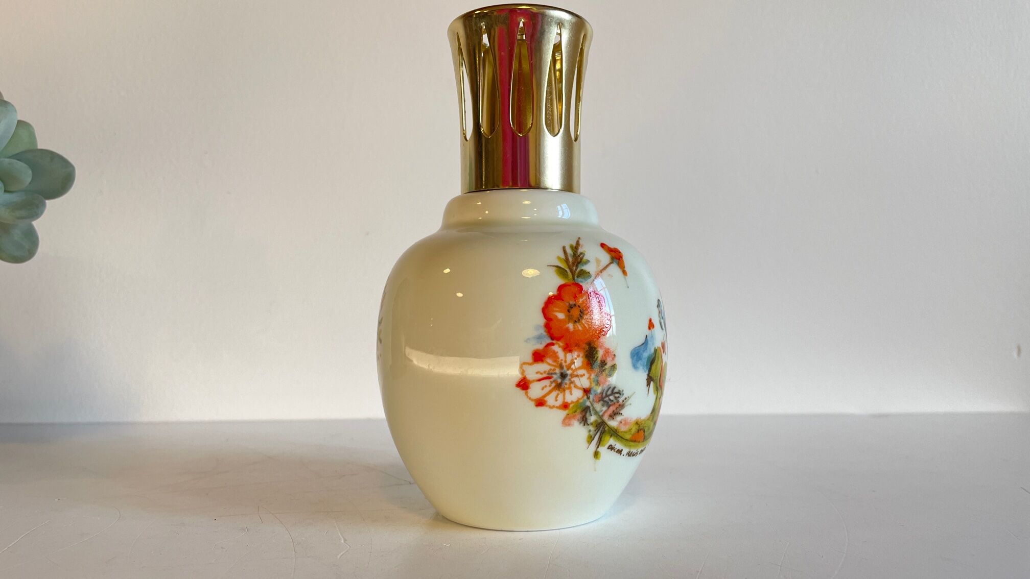 Bottle lamp shepherd limoges france
