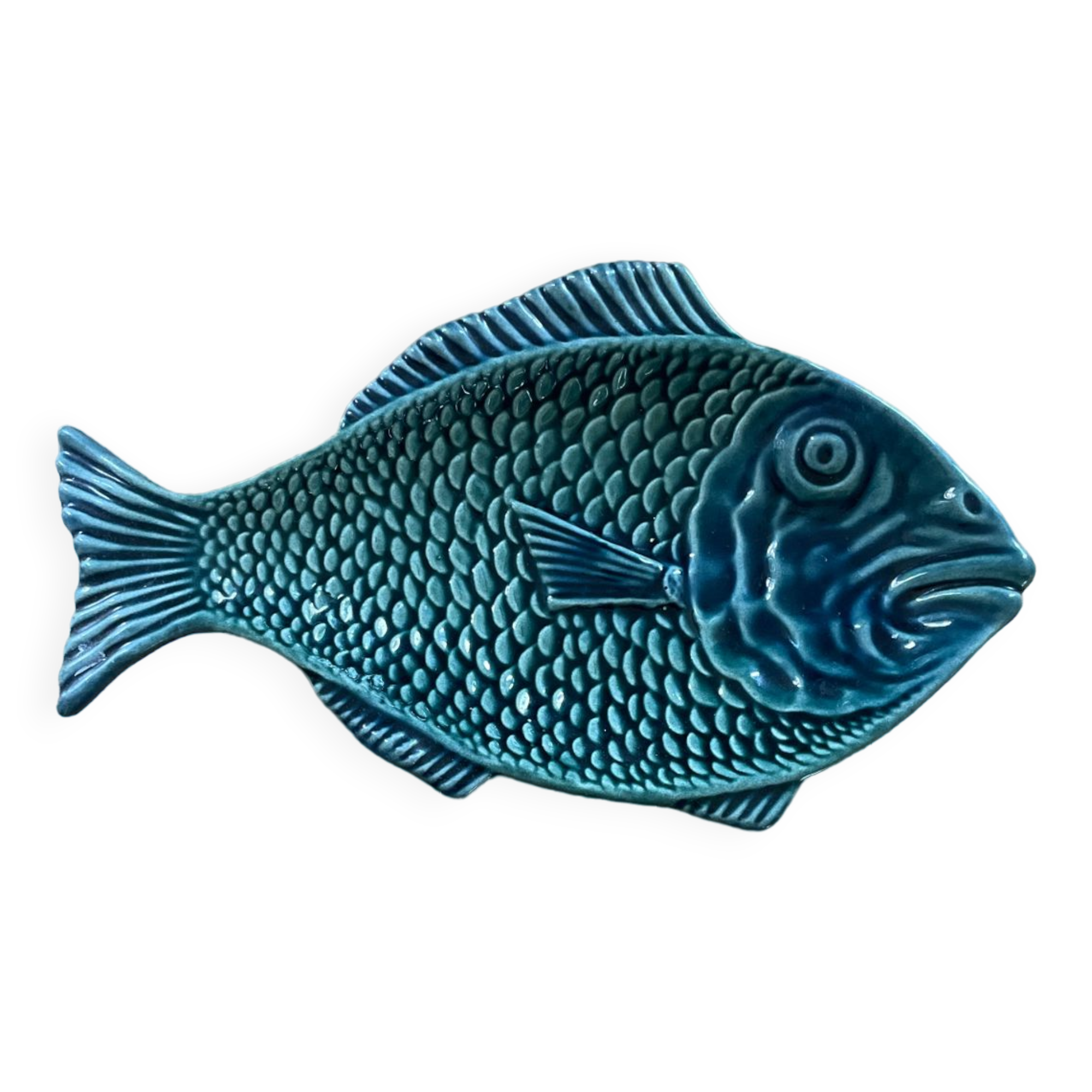 Dish or large vintage ceramic fish dish