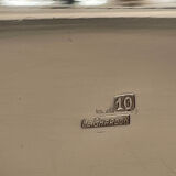 Tray in silver metal the Thistle 1950