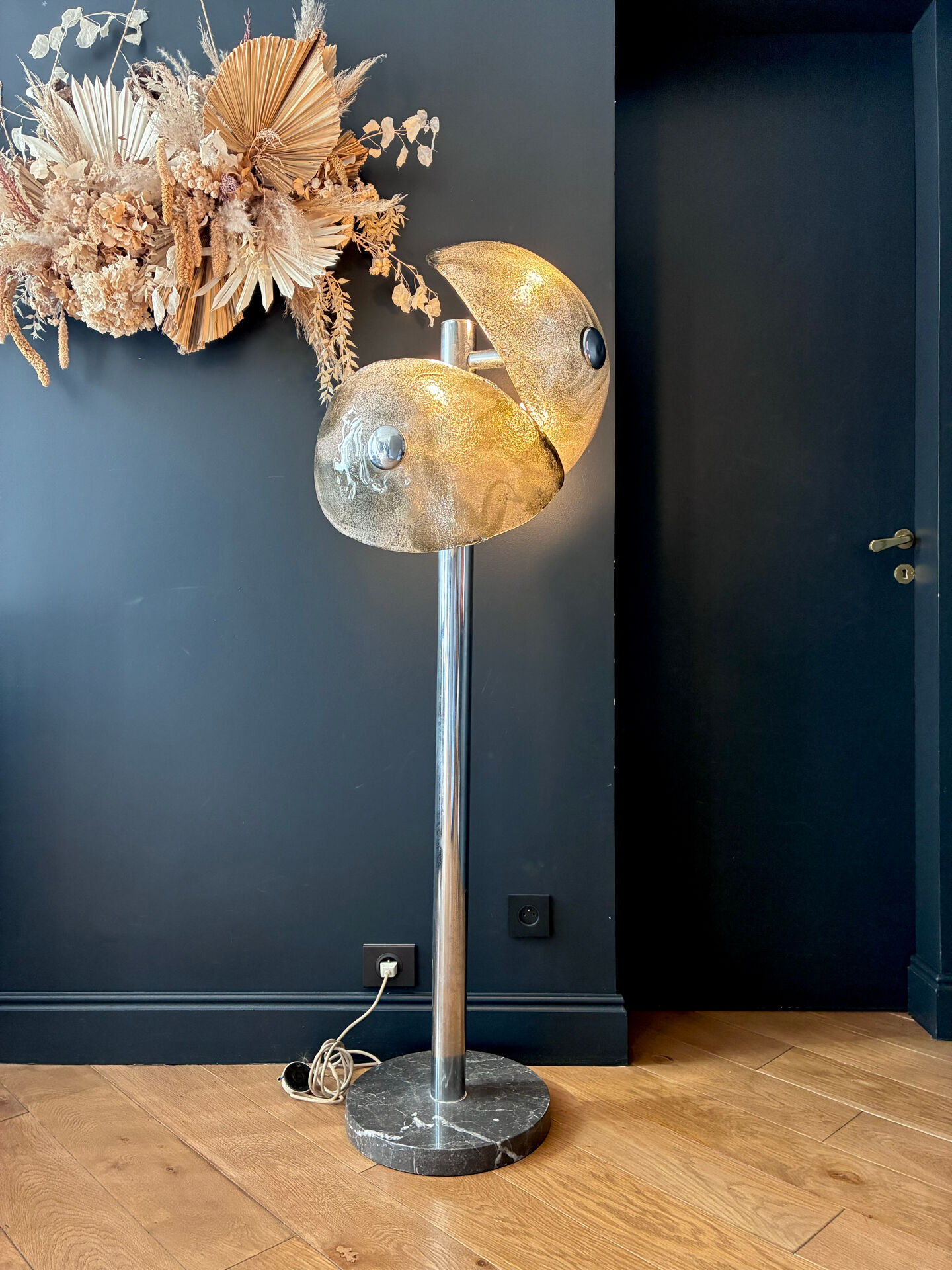 Toni Zuccheri floor lamp for Mazzega - 1970.