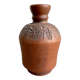 Vintage terracotta pottery ceramic vase