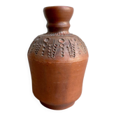 Vase en céramique en terre cuite vintage