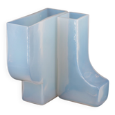 Double glass vase from Murano by Aldo Nason for Mazzega, 1970s.