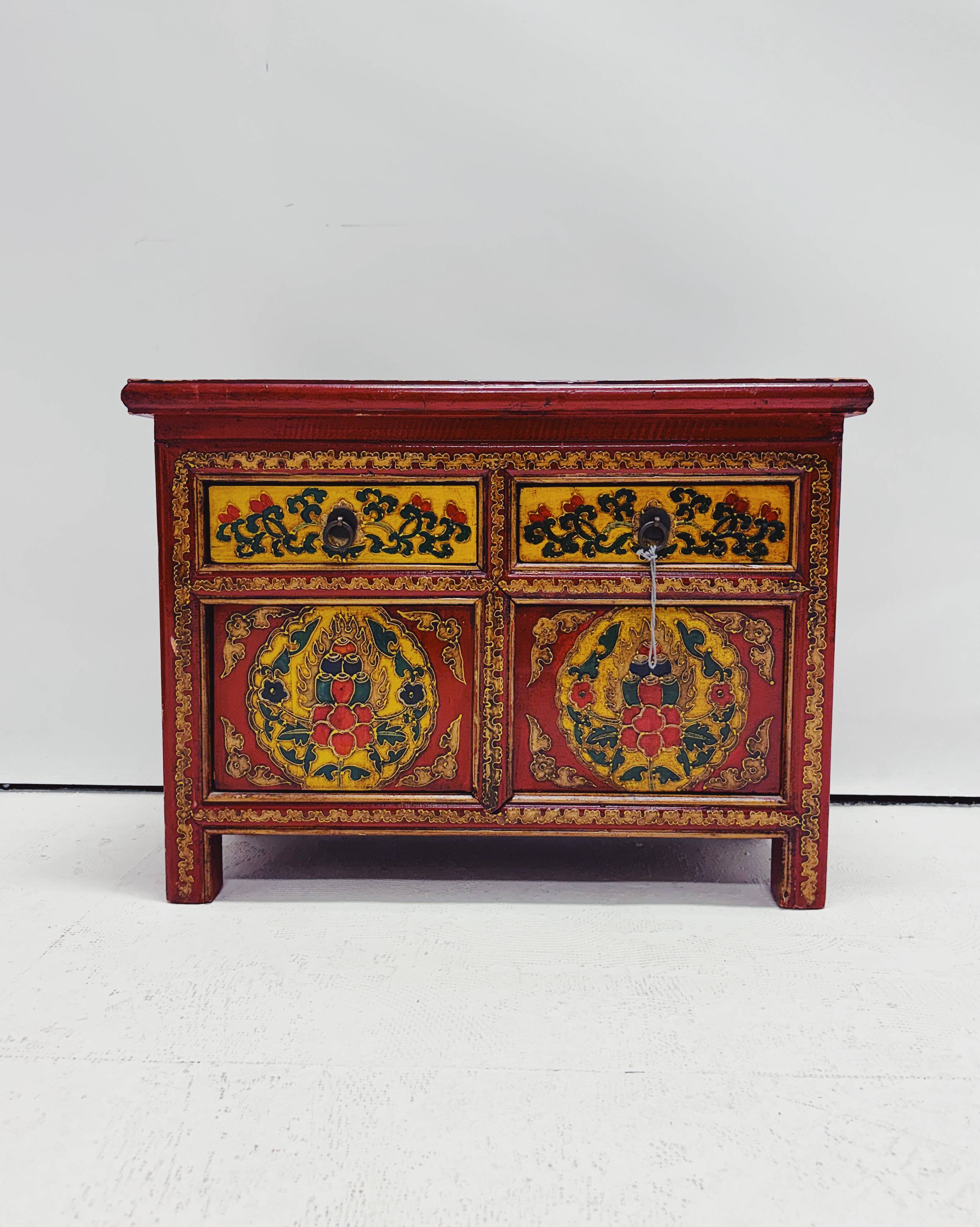 Tibetan Bedside Tables