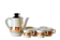 Jet Nomar 70's coffee set porcelain to fire