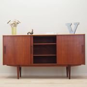 Enfilade en teck, design danois, années 1960, production : Danemark