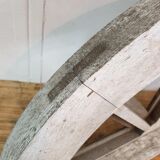 Old half moon window