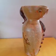 Anthropomorphic pitcher in stoneware by André Louis Freymond