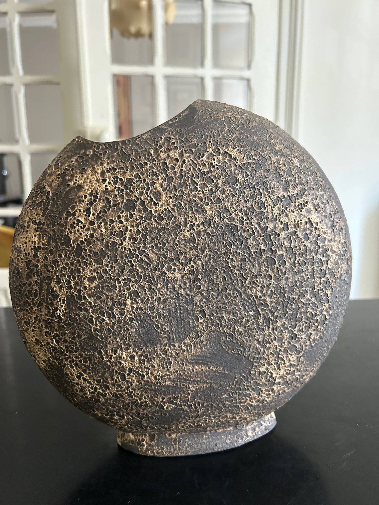 Brutalist vase from the 1970s