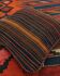 Striped Kilim Cushion Cover Handwoven Wool Scatter Pillow- 35x35cm