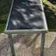 Vintage green metal industrial desk – 1950s