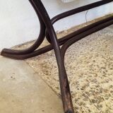 Curved wooden cradle