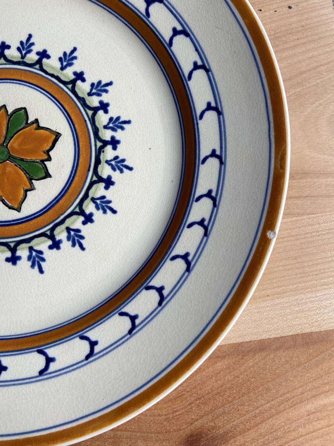 Adams Titian Ware House Plate