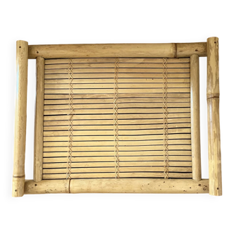 Large bamboo tray