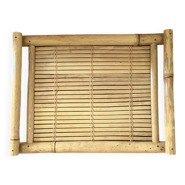 Large bamboo tray