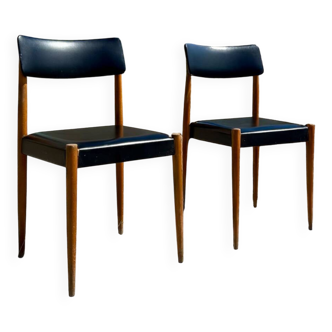 Lot de 2 chaises scandinaves