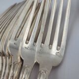 Ravinet d'Enfer silver plated cutlery set 38 pieces