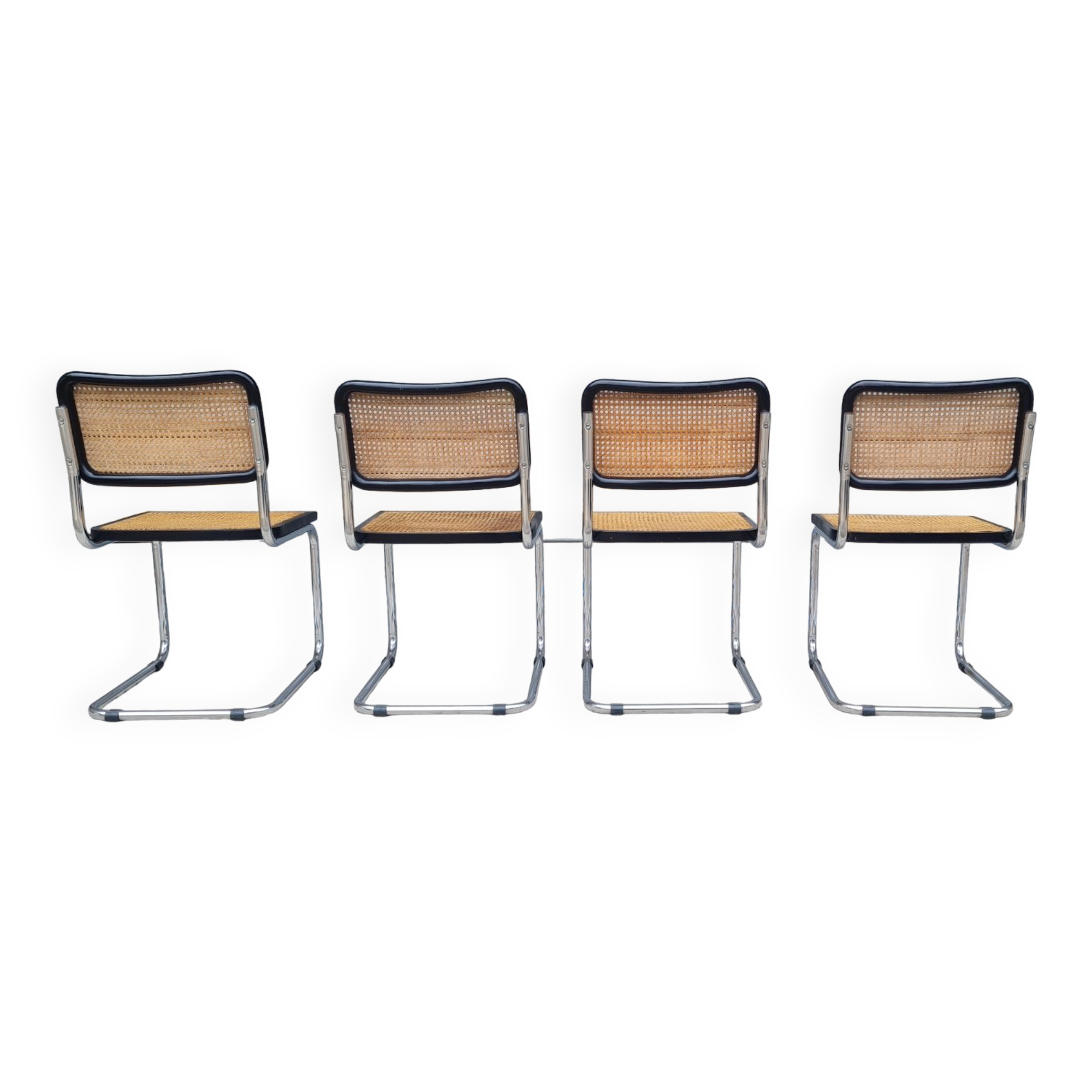 Set of four chairs B32 cesca Marcel Breuer