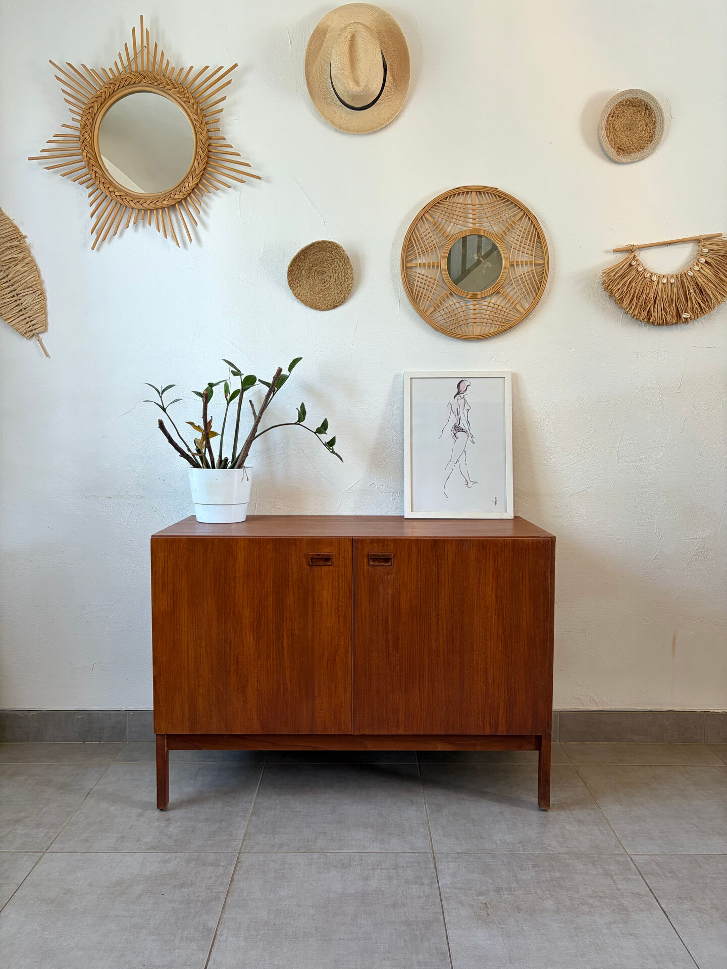 Enfilade vintage en teck