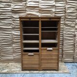 Curtain filing cabinet