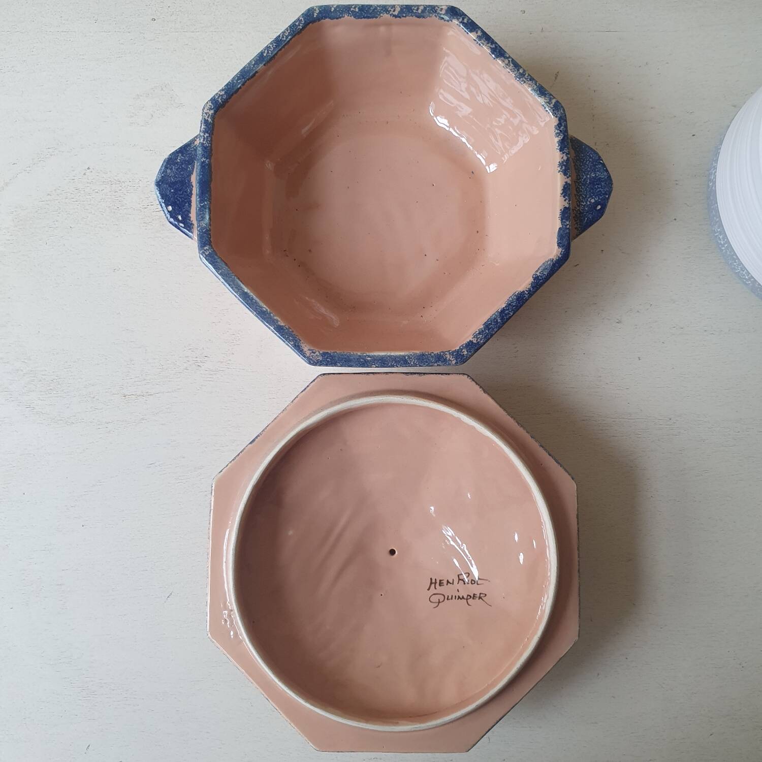 Henriot Quimper Soup Tureen