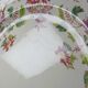 4 antique dessert plates Longchamp Daisies earthenware