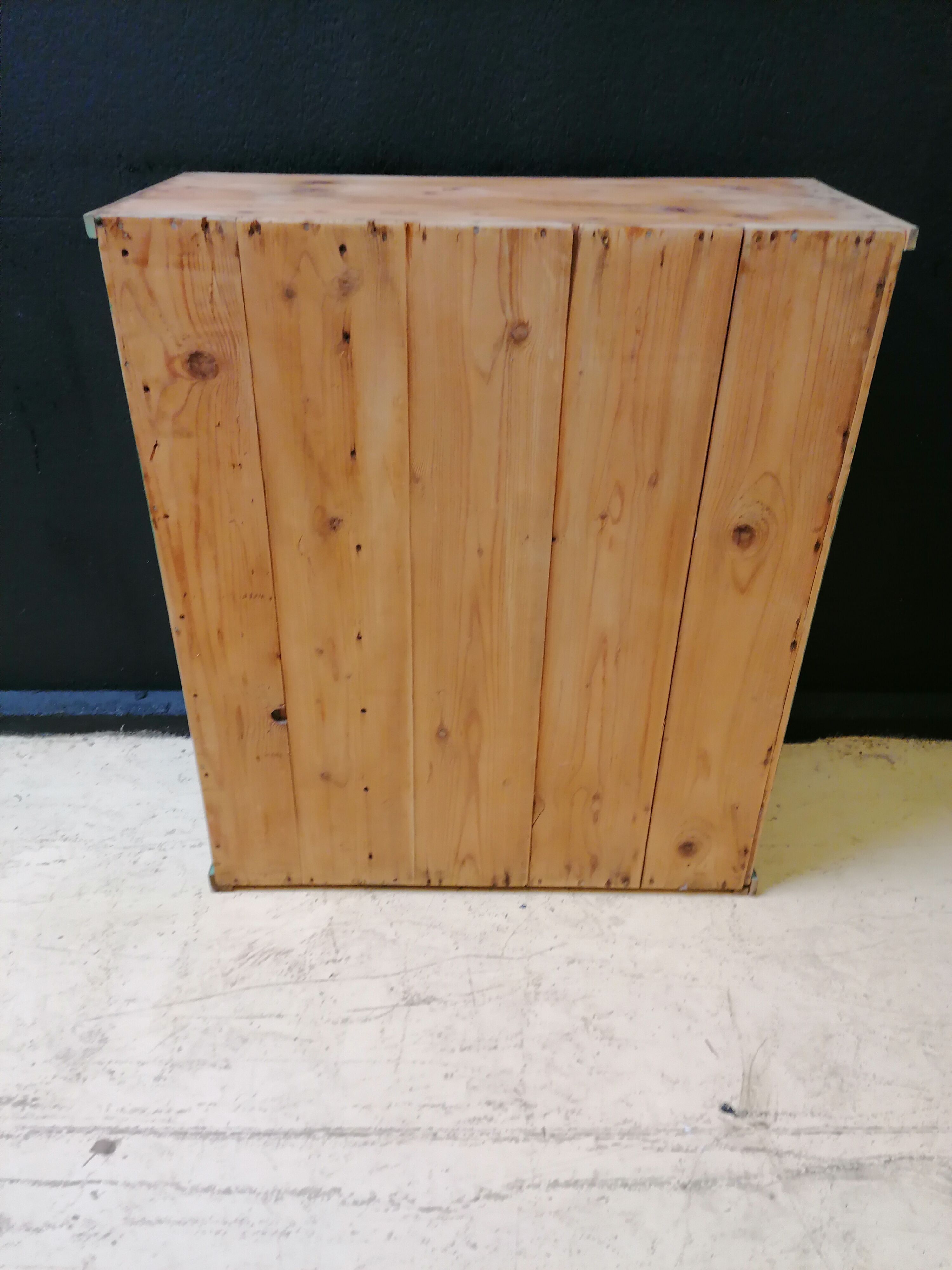 Garde manger en bois années 60