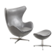 Arne Jacobsen Egg Chair with Tilt Function