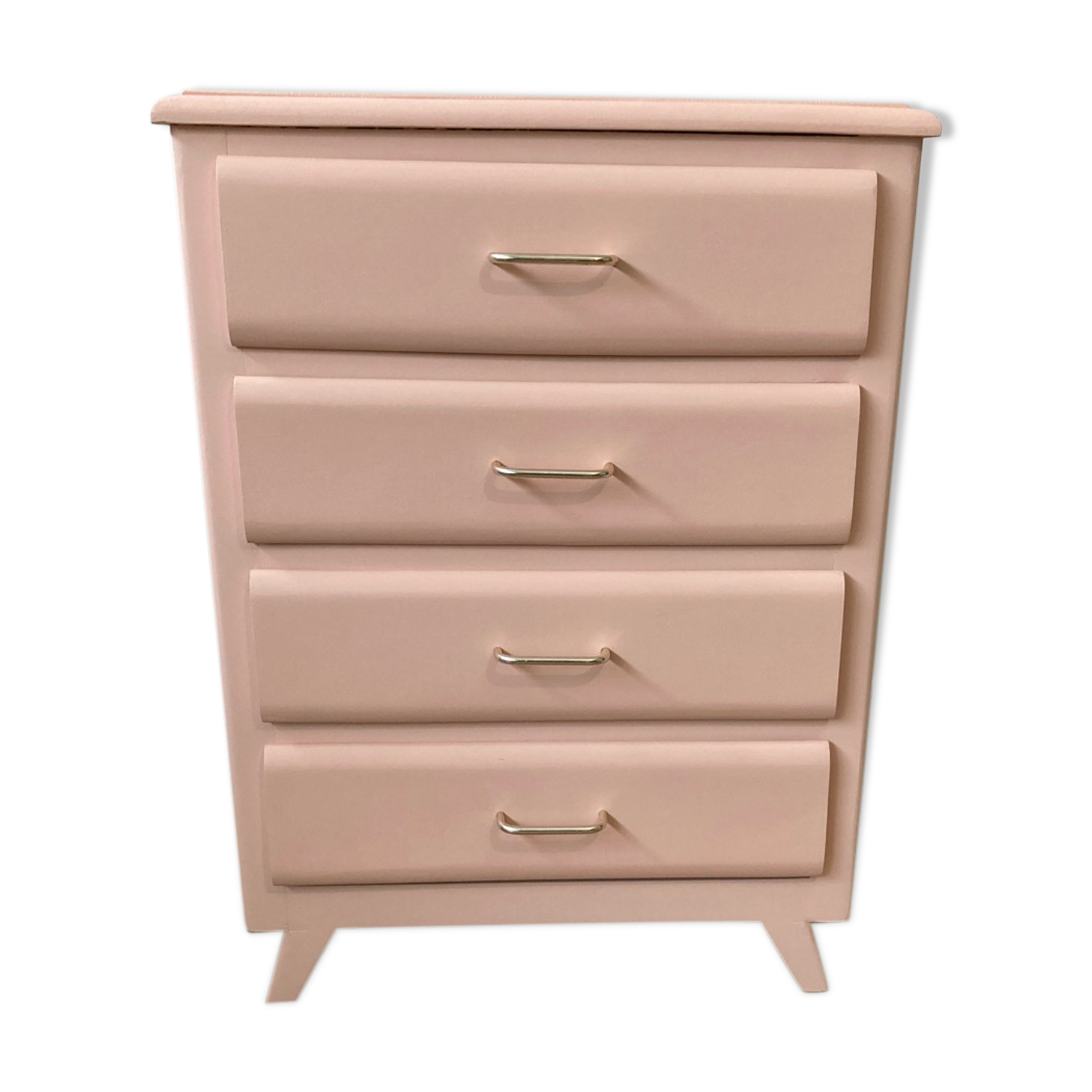 Commode vintage rose