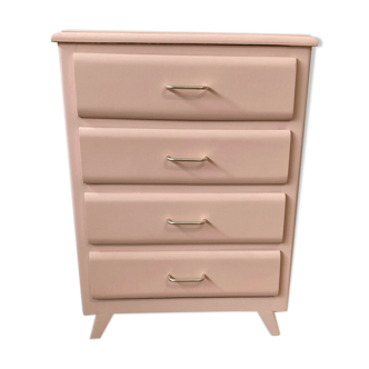 Commode vintage rose