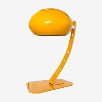 Lampe eyeball en métal jaune